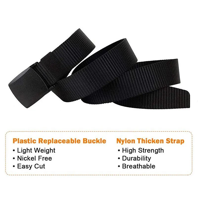 Military Automatic Buckle Nylon Belt