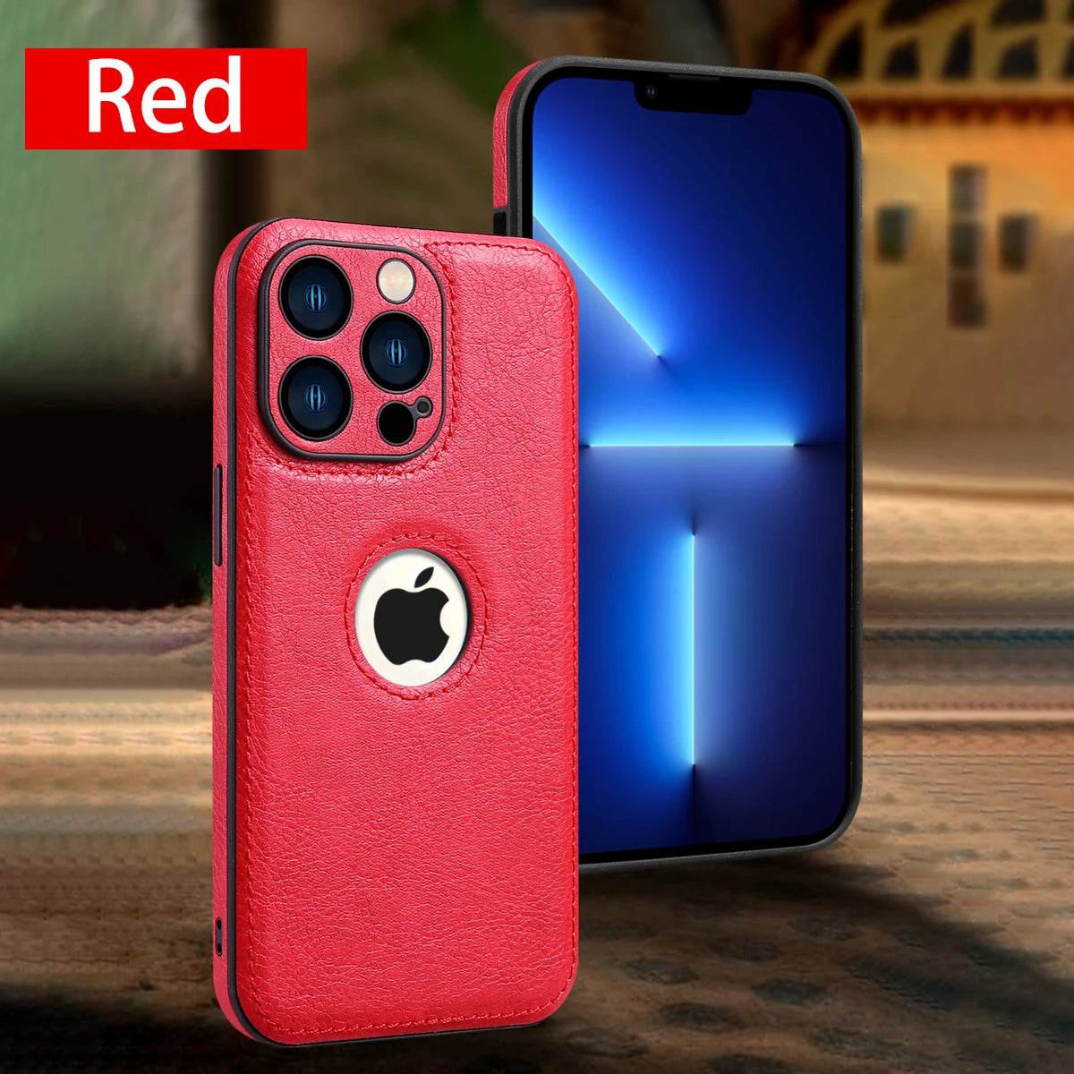 Luxury Leather Phone Case for iPhone 16 15 14 13 12 Pro Max Plus