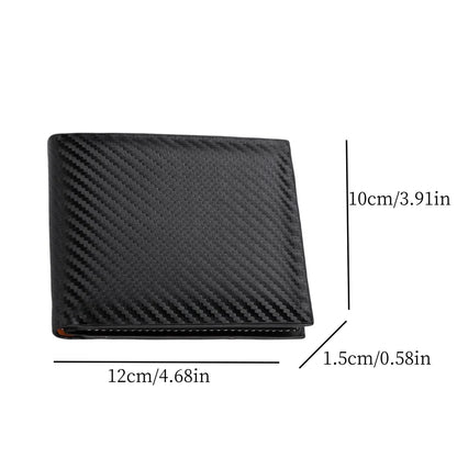 Carbon Fiber Mens Wallet Card Holder