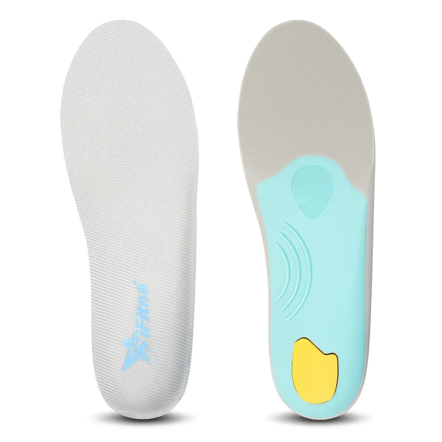 Arch Support Orthopedic Insoles for Flat Feet Relief Step with Confidence