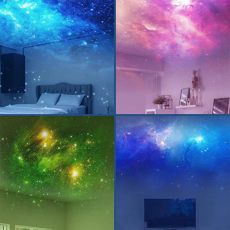 Galaxy Star Projector LED Night Light Lamp