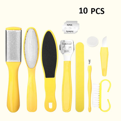 Foot Pedicure Tools Kit Nail Nipper Toe Separator Callus Remover