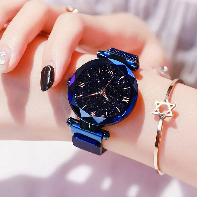Womens Fashion Starry Sky Watch