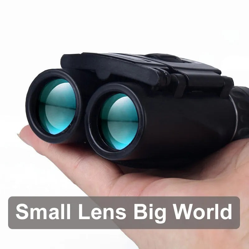 40x22 HD Binoculars 2000M Folding Mini Telescope BAK4