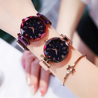 Womens Fashion Starry Sky Watch