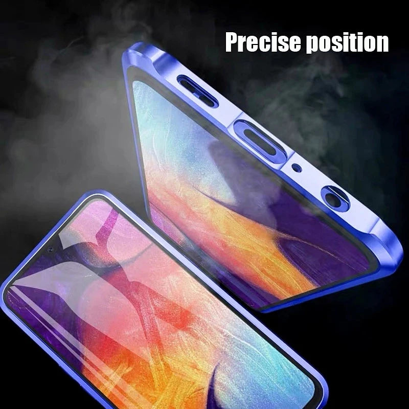 Metal Magnetic Phone Case For Samsung S23 S22 S21 Ultra Plus S20 FE