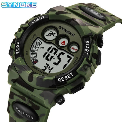 Student Sports Kids 50M Waterproof Children Digital Watch