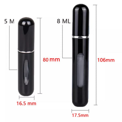 Perfume Atomizer Portable Liquid Container Empty Refillable Bottle