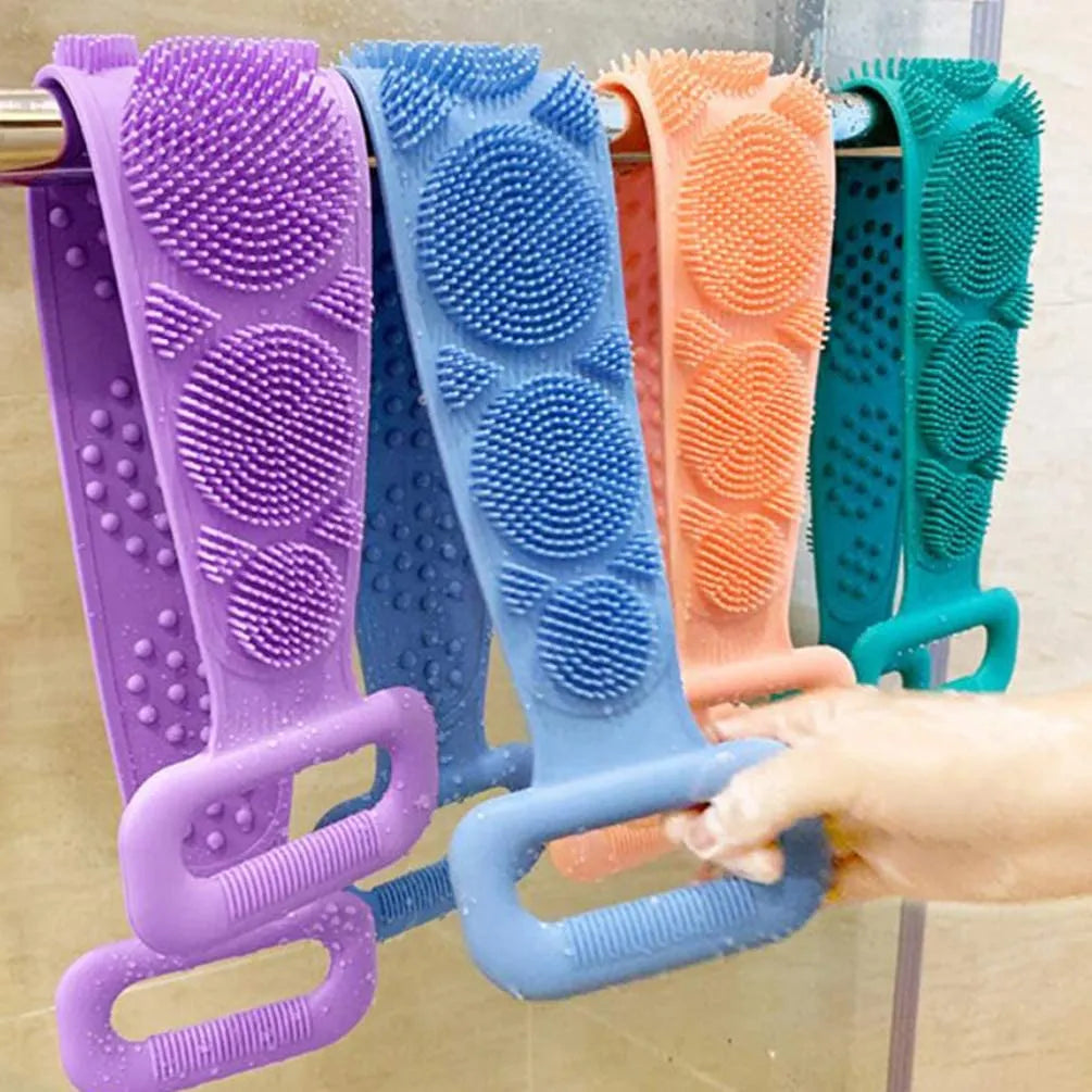 Bath Brushes Body Sponge Silicone Scrubber