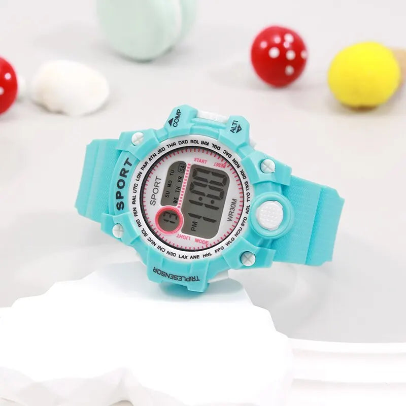 Girls Children Student Watch Cute Rabbit Bracelet Quartz Watch