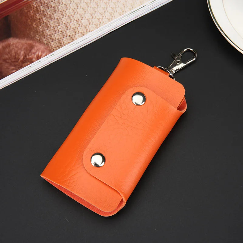 Car Key Wallets Unisex Zipper Door Keys Storage Mini Portable