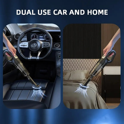 Car Vacuum Cleaner Handheld Powerful Suction Rechargeable Wireless