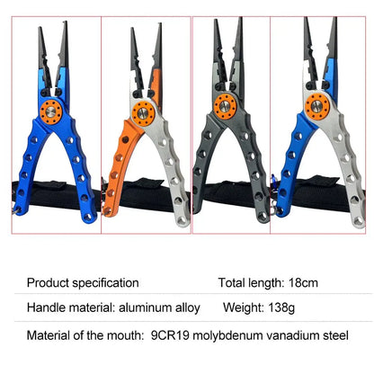 Fishing Pliers Line Cutter Knot Aluminum Alloy Scissors