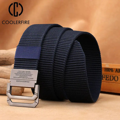 Tactical Army Canvas Belt for Men Perfect for Outdoor