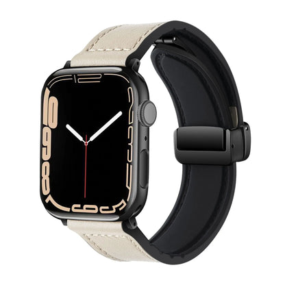 Strap for Apple watch band 45mm 44mm 40mm 42 41mm 49mm Leather