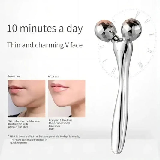 3D Facial Roller Massage V Shape Face Lifting Massage Lift Wrinkle