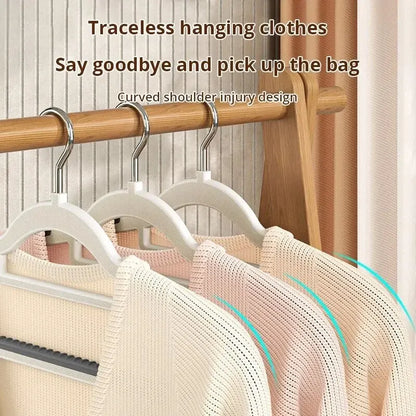 10Pcs Multifunctional Household Clothes Hanger