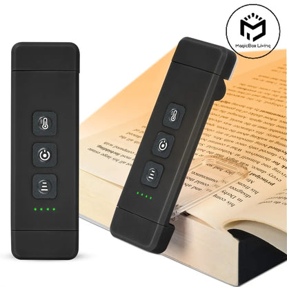 Clip on Bookmark Book Led Reading Light With Timer USB Rechargeable