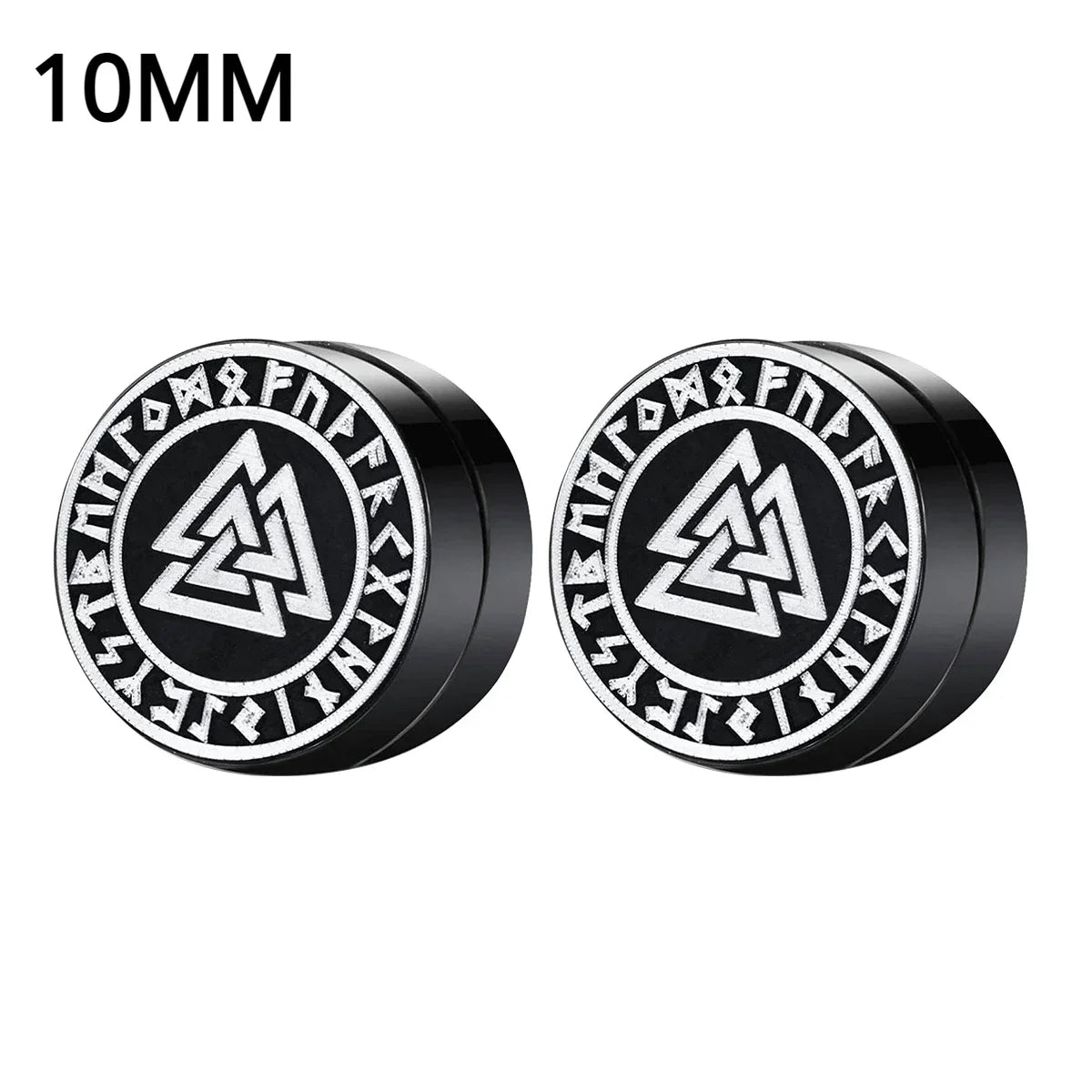 1Pairs Crystal Strong Magnetic Ear Stud Clip Earrings for Men and Women