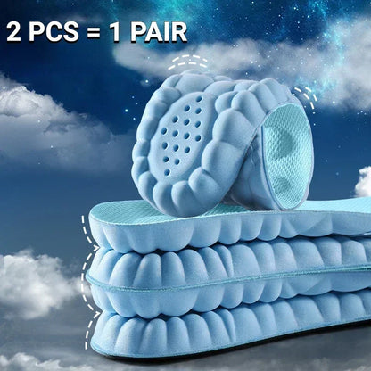 Ultra Comfort 4D Massage Shoe Insoles Say Goodbye to Foot Pain