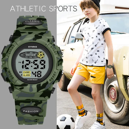 Student Sport Watch Kids Waterproof Children Digital Watch