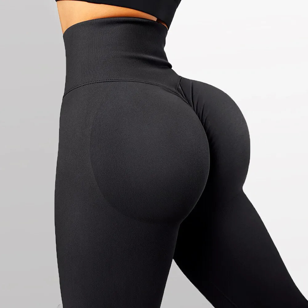 Seamless Knitted Fitness GYM Womens Yoga Pants