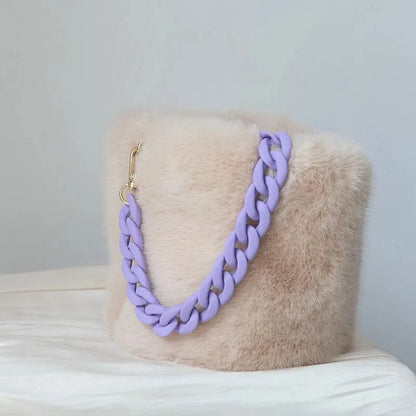 40cm Women Bag Strap Replacement Long Panel Wide Bag Chain