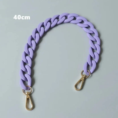 40cm Women Bag Strap Replacement Long Panel Wide Bag Chain