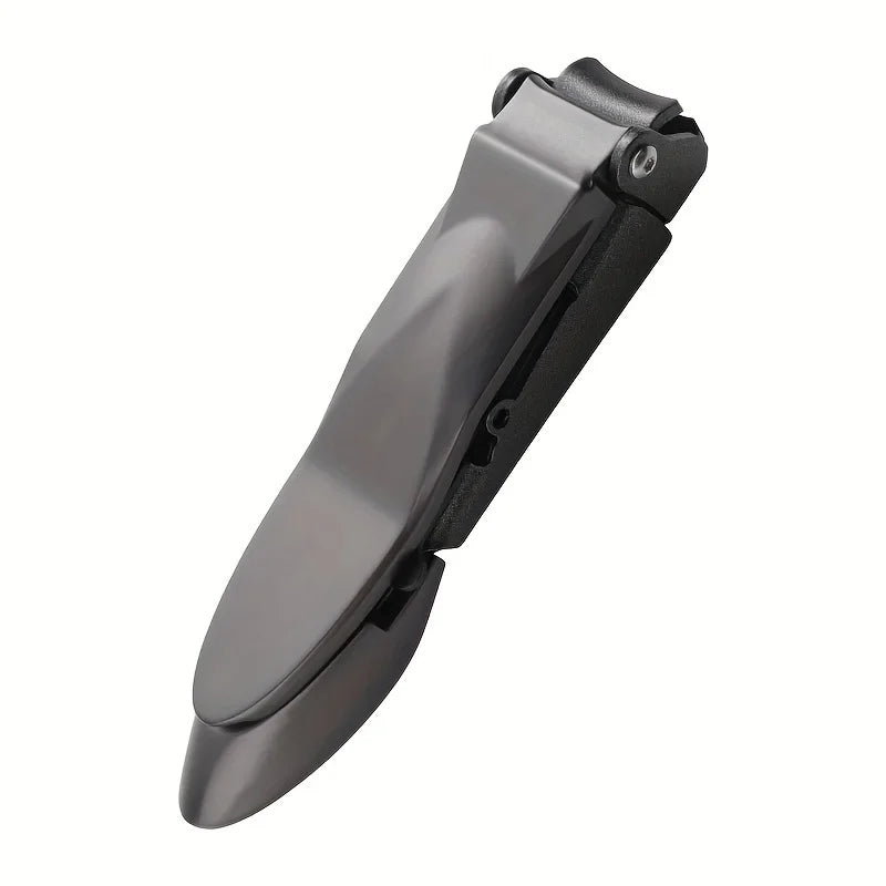 Nail Clippers for Men with Catcher Sharp Self Collecting Nail Cutters