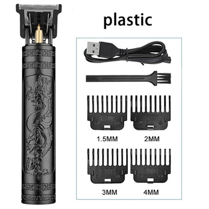 T9 LCD Electric Hairdresser Mens Clipper Hair Precision Trimmer