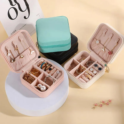 Mini Jewelry Storage Box Portable Storage Case