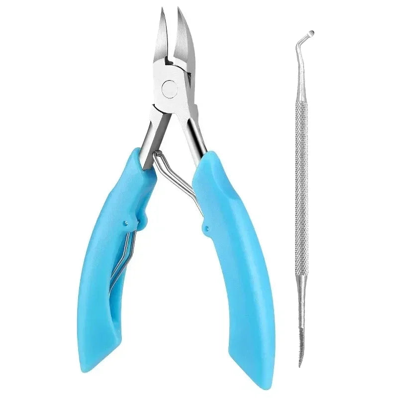 Toenail Ingrown Cuticle Nipper Clipper Edge Cutter Scissor Nail Pliers Tool