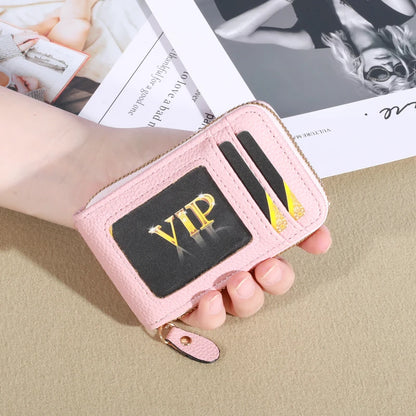 Womens Credit Card Holder Multi Card Case Wallet RFID Blocking