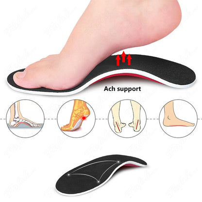 Correction Foot Pain Relief OX Leg Inner Sole for Shoes Arch Support Insole