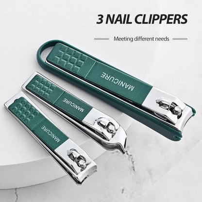 4pcs Nail Clippers Set High Grade