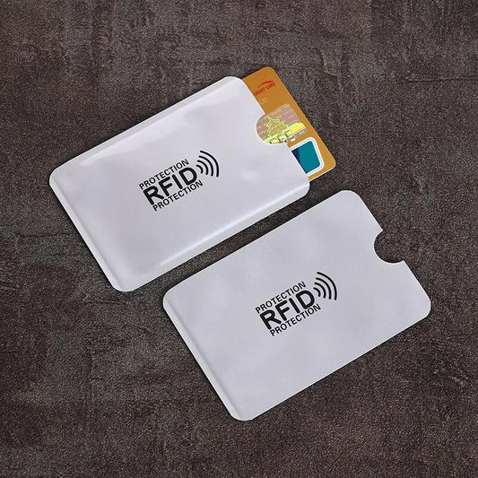 RFID Blocking Card Sleeve Aluminum Foil Anti Theft Case