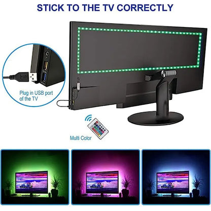 USB LED Strip Light TV Desktop Screen Backlight