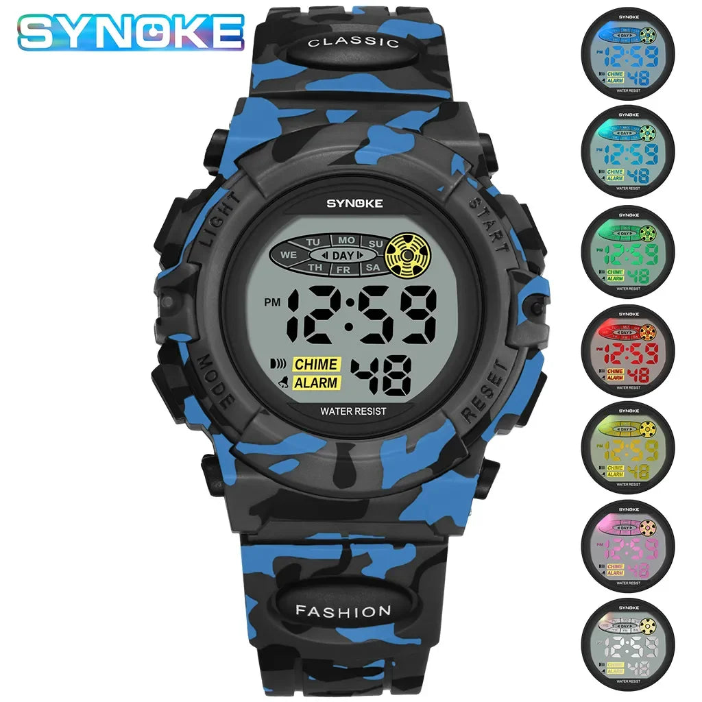 Student Sport Watch Kids Waterproof Children Digital Watch