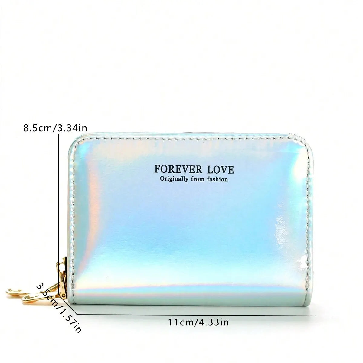 Womens Purse Leather Folding Zipper Coin Wallet