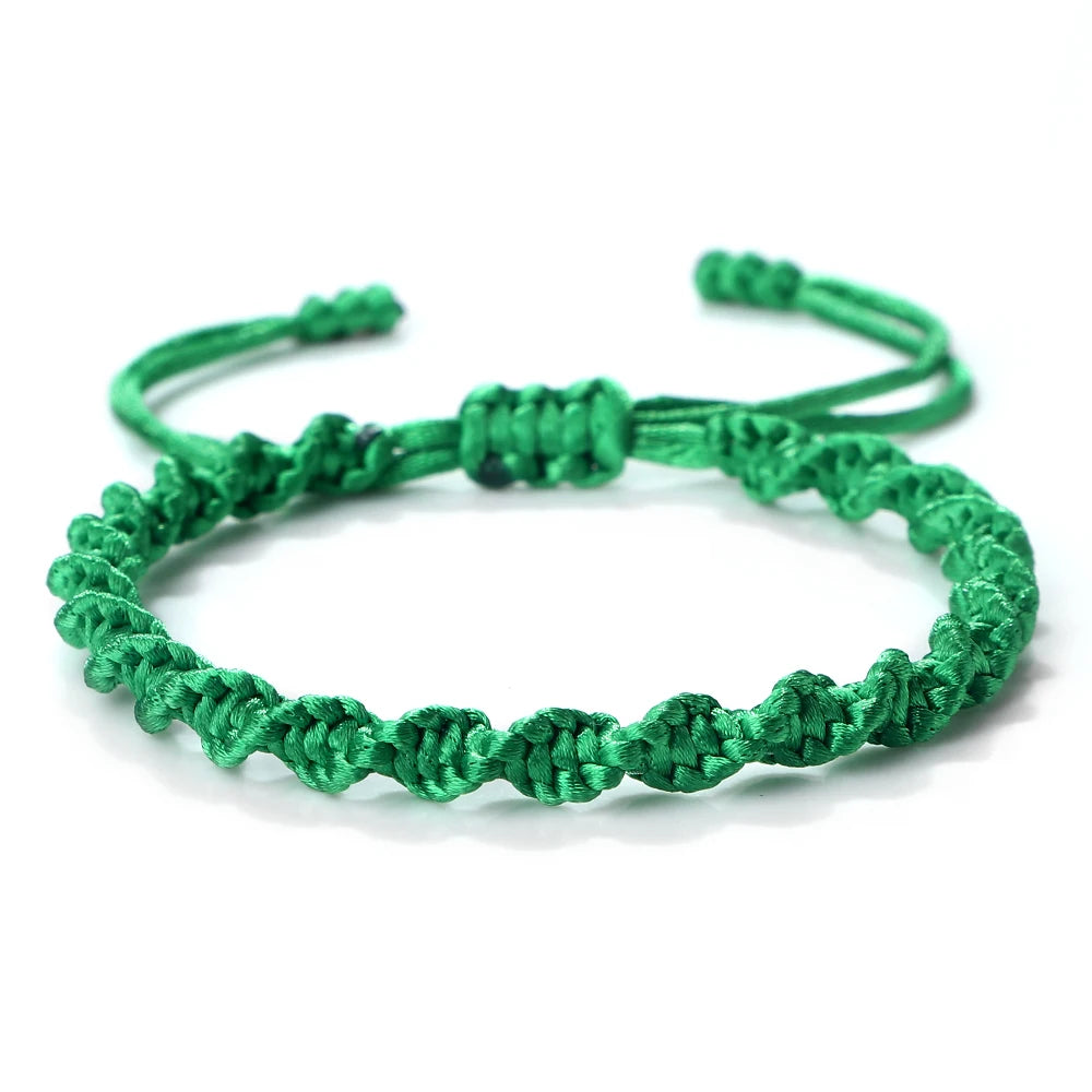 Multicolor Rope Lucky knots Womens Mens Bracelet