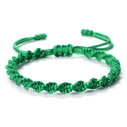 Multicolor Rope Lucky knots Womens Mens Bracelet