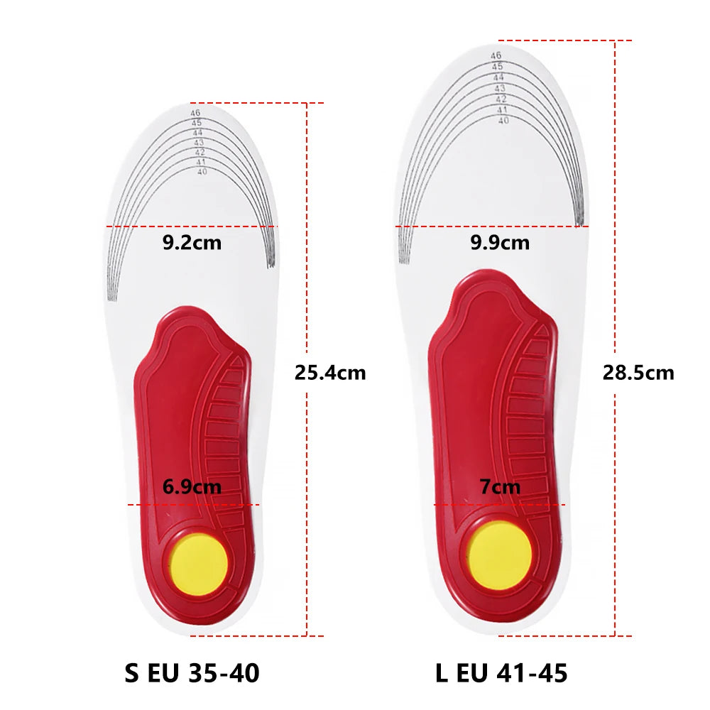 Correction Foot Pain Relief OX Leg Inner Sole for Shoes Arch Support Insole