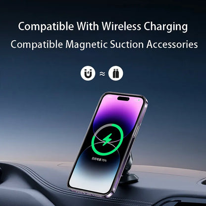 Magsafe Wireless Charging Clear Phone Case For iPhone 15 14 13