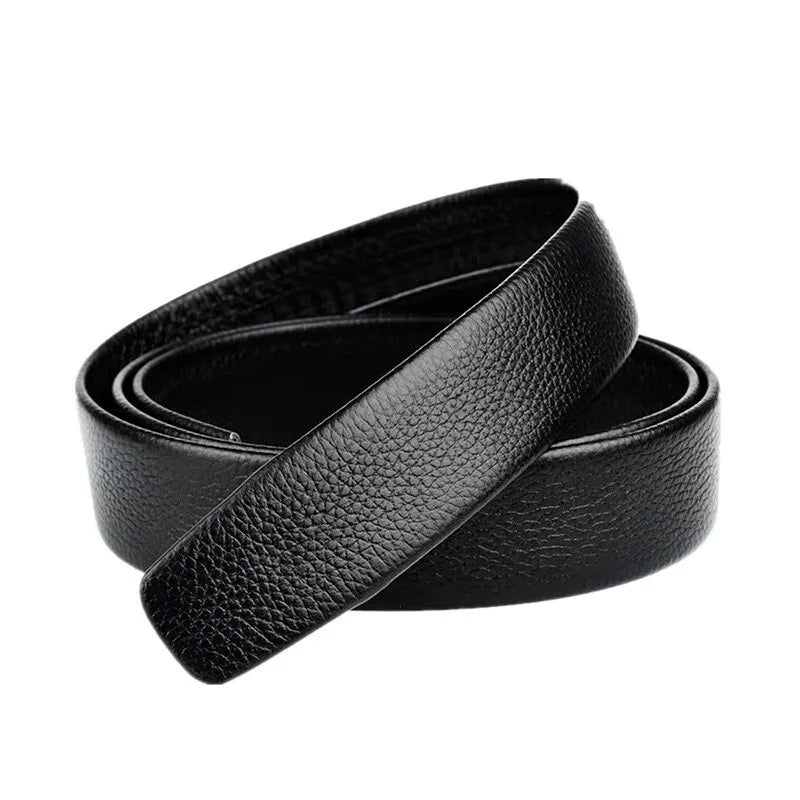 High Quality Faux Leather Lychee Pattern Trouser Belt